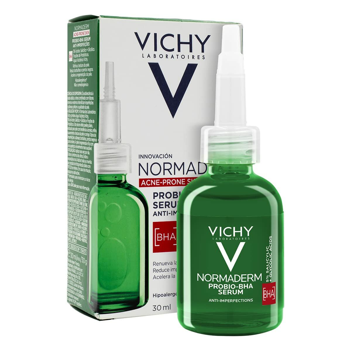 Aknea hoitava seerumi Vichy Normaderm 30 ml